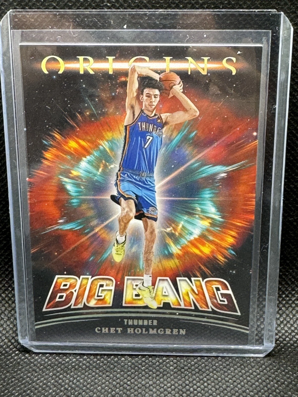 2022 panini origins chet holmgren Rc The Big Bang