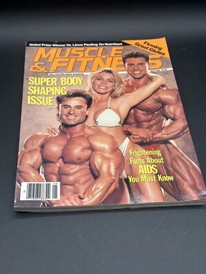 VINTAGE MUSCLE & FITNESS bodybuilding magazine FRANCIS BENFATTO, MAY 1993 - Image 1 of 4