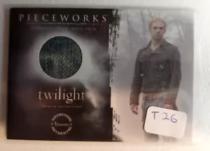 Twilight Inkworks Pieceworks Cam Gigandet James Costume Relic Card PW-12 - Picture 1 of 2