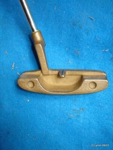 Palo de golf Northwestern J C Snead 406 hoja de latón eje de acero 35" EE. UU. - Imagen 1 de 7