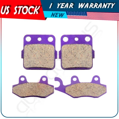 НОВЫЕ F+R тормозные колодки из углеродного волокна для KAWASAKI KLX140 KLX140L 2008 2009 2011 2012 - Изображение 1 из 4