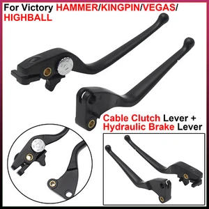 Hydraulic Brake and Cable Clutch Lever - For Victory HAMMER/KINGPIN/VEGAS/MAGNUM - Picture 1 of 9
