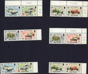 ISLA OF MAN 1985 MOTOR CARRERAS 284-286 JUEGO X 2 COMO NUEVO MNH - Imagen 1 de 1