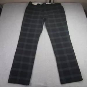 Castaway Pants Mens 40x34 Blackwatch Tartan Stretch Twill Harbor Nantucket - Picture 1 of 19