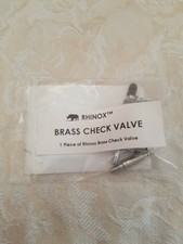Rhinox: Brass Check Valve - 1 piece of Rhinox Brass Check Valve