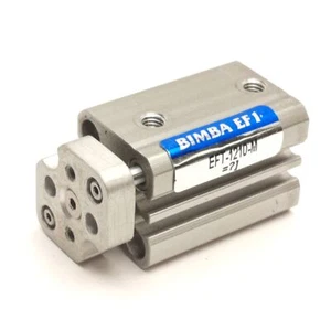Bimba EFT-1210-M Pneumatic Cylinder 12mm Bore, 10mm Stroke, 140psi Max, M5 Ports - Picture 1 of 5