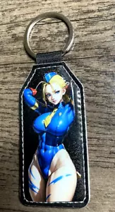 blue Cammy luggage bag tag, Key chain, 3x1.5 inch - Picture 1 of 1