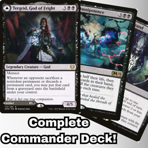 Tergrid, God of Fright Commander Deck EDH 100 Magic Cards Custom Deck MTG Black