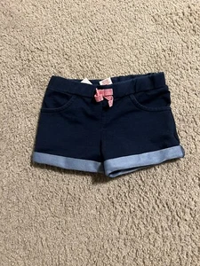 Tommy Bahama Blue Stetch Shorts Pull On Girls Size 5/6 - Picture 1 of 3