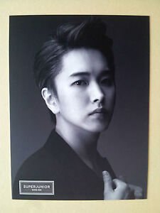 Super Junior Official Goods Photo Card  Postcard Size (Big) - Sungmin / New 