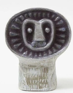 Jonathan Adler Vetro Menagerie Collezione Vaso Leone Decorazione Ceramica Scultura - Foto 1 di 10