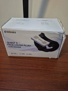 HiBloks Off White Cooling Fan Face Cover For Quest 3 - Picture 1 of 8