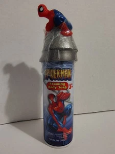 Spider-Man Foaming Body Soap - Marvel 2003 - Brandneu Versiegelt - Bild 1 von 11