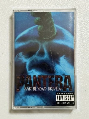 Pantera Far Beyond Driven Cassette Tape Orignal 1994 EastWest Records America US Foto 1 de 4