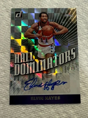 2019-20 Panini Donruss Hall Dominator Signatures Elvin Hayes auto/99 #HD-EHS - Изображение 1 из 4