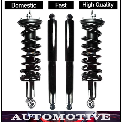 Puntales delanteros y amortiguadores traseros para Nissan Frontier 2005-2021 4x4 garantía de por vida Foto 1 de 2