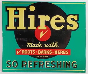 Hires ROOT BEER So Refreshing Metal Sign 11.75" X 14" - Picture 1 of 1