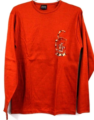 VTG 1970s Career Club Focus Rust Tee Beer Stein Embroidery Pocket Made USA M - Image 1 of 4