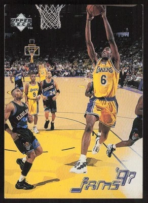 1997-98 Upper Deck Eddie Jones #148 Los Angeles Lakers - Image 1 of 2