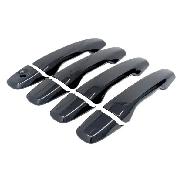 For Ford Police Interceptor Utility 13-19 Gloss Black Door Handle Covers - Image 1 of 4