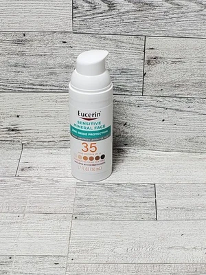 Eucerin Sun Tinted Sensible Mineral Protector Solar Loción FPS 35 *SIN TAPA Foto 1 de 2