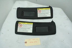 2001 AUDI TT PAIR OF SUNSHADE SUN VISOR BLACK DRIVER AND PASSENGER B3602 - Picture 1 of 11