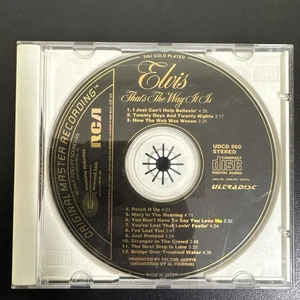 MFSL Elvis Presley That's The Way It Is 24kt GOLD CD UDCD 560 DISC Only Org Mast - Bild 1 von 11
