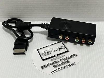 Original Xbox OEM High Definition HD AV Pack Adapter X08-25301  - image 1 of 4