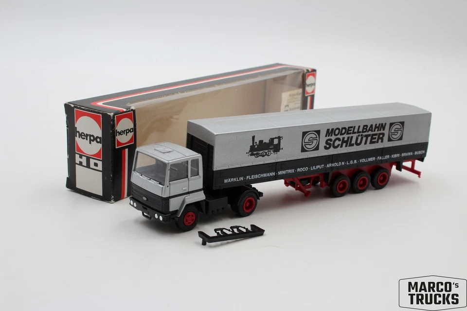 Herpa Renault Transconti Semitrailer „Modellbahn Schlüter“ 1:87 /H24054 - image 1 of 1