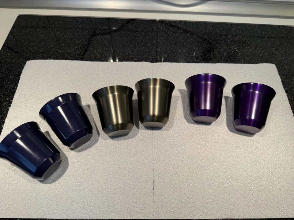 Nespresso Pixie Espresso Tassen 6 Stück, gebraucht  - Bild 1 von 4