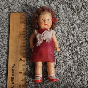 Old Antique German 5-1/2" Baby Doll Porcelain Or Ceramic - Picture 1 of 11