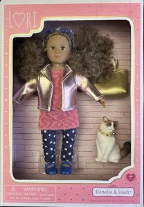 Battat LORI By Our Generation Denelle and Dash 6” Doll Set New - Picture 1 of 3