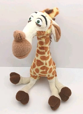Rare Vintage Russ Madagascar Melman Giraffe 13" Plush Toy Posable Neck 2005 - Image 1 of 4