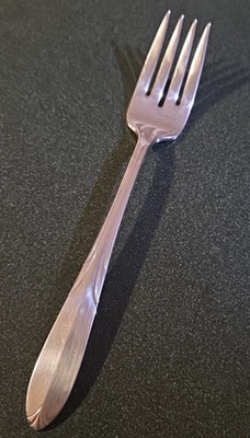 Tenedor de ensalada de plata esterlina National Silver Co obertura 6,5 pulgadas 36,8 g peso chatarra Foto 1 de 4