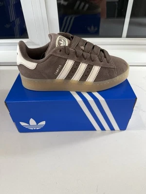 Womens adidas Campus '00s- Earth Strata / Wonder White / Magic Beige - Image 1 of 4