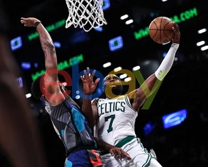 Jaylen Brown Layup vs Nets Nov 4, 2023 Boston Celtics 8x10 NBA Basketball Photo - Picture 1 of 1