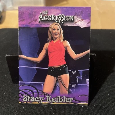 Stacy Keibler 2003 Fleer WWE Aggression Base Wrestling Card #33 - Image 1 of 2