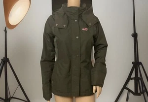 Hollister California All-Weather Damen Jacke Windjacke Regenjacke Gr. S Top! - Bild 1 von 11