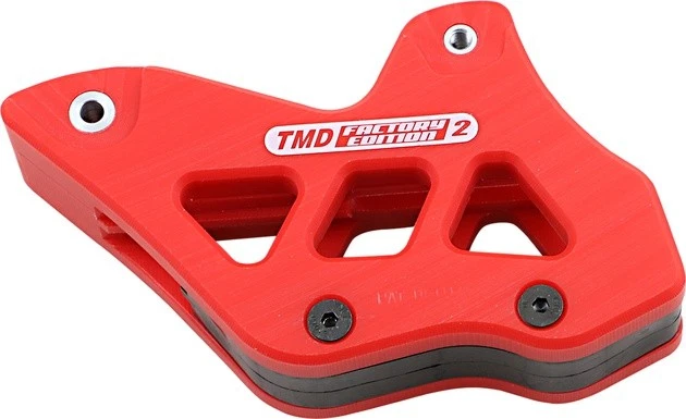 TM Designworks Factory Edition #2 Chain Guide Red #RCG-KT3-RD - Image 1 of 1