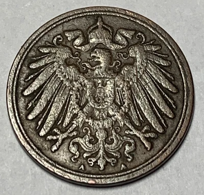 Germany 1 pfennig 1899-A (1) - Image 1 of 2