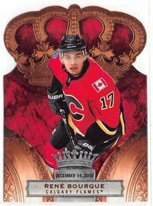 2010-11 Crown Royale Premiere Date #15 Rene Bourque /100 - Picture 1 of 2