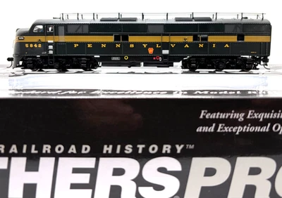 HO WALTHERS PROTO 920-40999 EMD E7A PENNSYLVANIA PRR # 5842 DCC SOUND TSUNAMI - Image 1 of 3