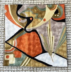Cachemira Bellas Artes y Manualidades - Funda de Almohada Bordada a Mano - Abstracta - 18 x 18" - Imagen 1 de 10
