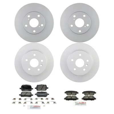 Bosch QuietCast Ceramic Brake Pad and Rotor Kit For 1998-1999 Toyota Avalon Foto 1 de 4