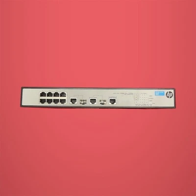 Switch de Ethernet Gerenciado HP 1910-8-PoE+ 8 Portas Camada 3 - Imagem 1 de 4