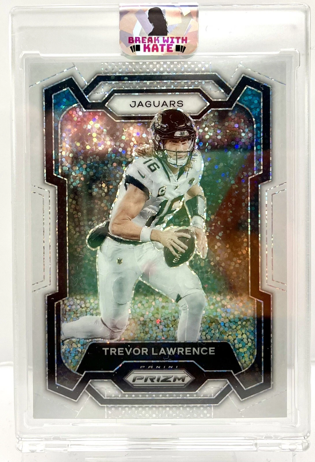 2023 Panini Prizm TREVOR LAWRENCE White Sparkle Prizm SSP #139 Jaguars