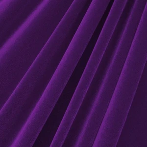 STRETCH VELVET FABRIC COSTUMES CRAFT, APPAREL, UPHOLSTERS 60"W 30 COLOR BY YARD  - Picture 1 of 44