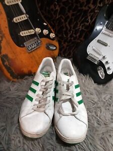 Mens Adidas trainers, mens size 11, White and Green