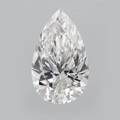 IGI Certified 0.41ct G/VS1 AAA Pear Cut Loose Lab Grown CVD Diamond For Rings - Image 1 of 4