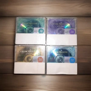 Victor Color Palette, Light Version, 74 Minute Mini Disc MD 4 Pack Sealed - Picture 1 of 2